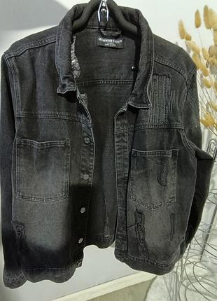 Куртка джинсовая р. l