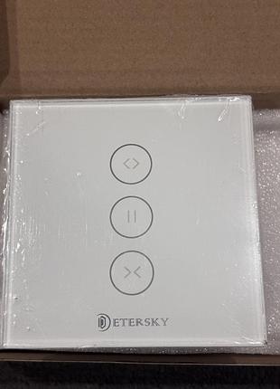 🏠 розумний wi-fi вимикач для штор etersky (набір 2 шт) — керуй домом зі смартфона!