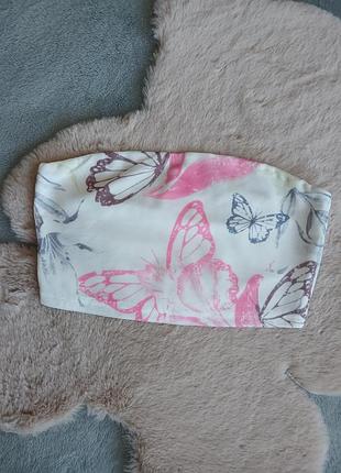 Топ без бретелей, розмір xs