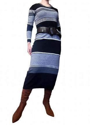 Новое вязаное платье