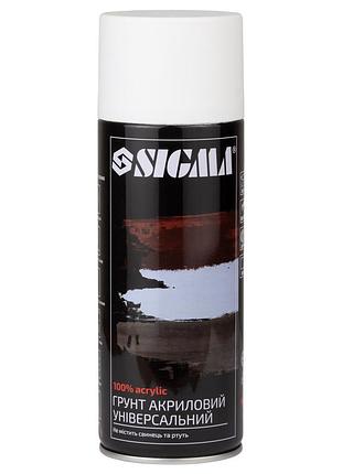 Грунт аэрозольный акриловый 400мл ral 9010 белый sigma (2737511)