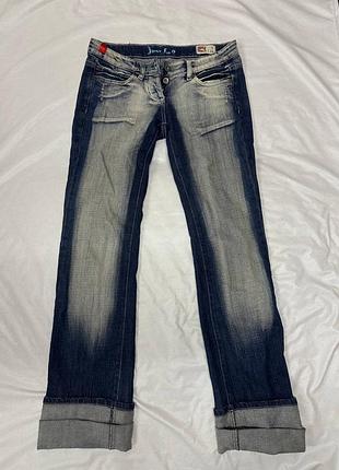 Винтаж y2k джинсы на низкой посадке