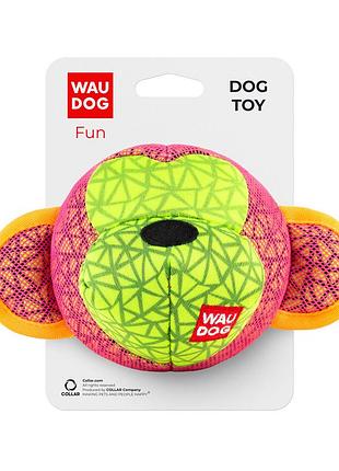 Игрушка для собак waudog fun, "мавпа", ш 16 см, дл 10 см розовый