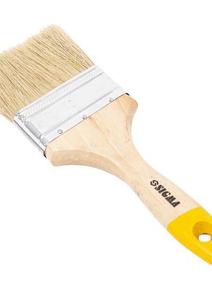 Кисть флейцевая профи 3" sigma (8301761) 6