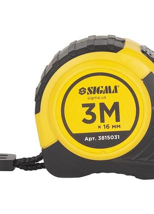 Рулетка shiftlock 3 м×16 мм sigma (3815031) 2