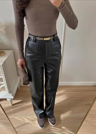 Штани матова екошкіра