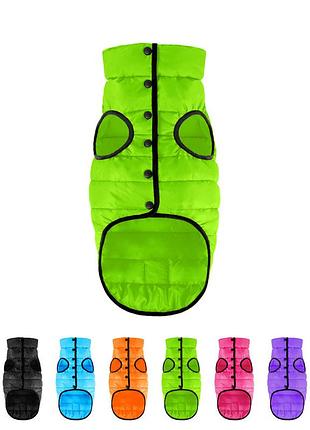 Курточка для собак airyvest one, размер xs 22 салатовый