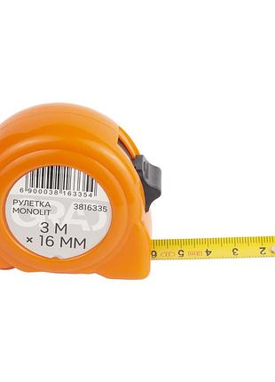 Рулетка monolit 3м×16мм grad (3816335) 2