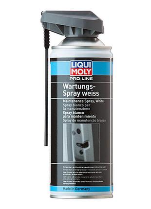 Біле мастило, яке відштовхує бруд pro-line wartungs-spray weiss