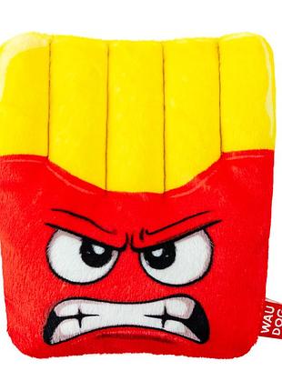 Игрушка для собак waudog fun plush картофель фри, плюш, ш 12 см, д 14,5 см