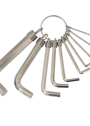 Ключи шестигранные 10ед, 1.5-10мм grad (4022635)