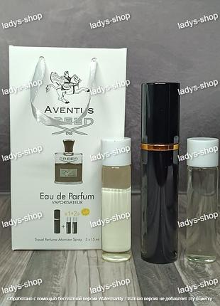Парфуми чоловічі aventus creed (авентус крід) 3*15 мл.
