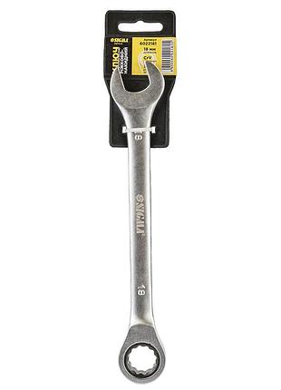 Ключ ріжково-накидний тріскачковий 18 мм crv sigma (6022181)