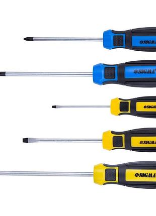 Набор отверток 5шт crv mega sigma (4009021)