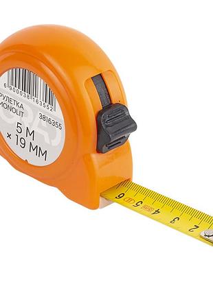Рулетка monolit 5м×19мм grad (3816355)