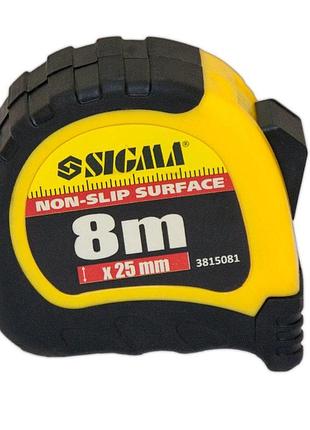 Рулетка shiftlock 8м×25мм sigma (3815081) 2