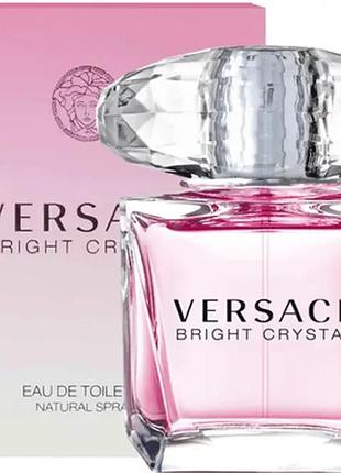 Женская туалетная вода versace bright crystal 90 мл с магнитной лентой