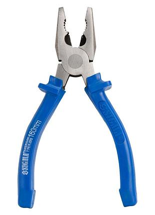 Плоскогубцы 160мм синие sigma (4341161) 5