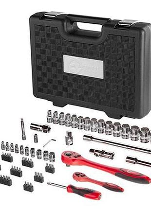 Набор инструмента intertool 1/4" 1/2" 72 ед. et-6072 (et-6072) 3