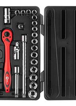 Набор инструмента intertool 1/4" 1/2" 72 ед. et-6072 (et-6072) 4