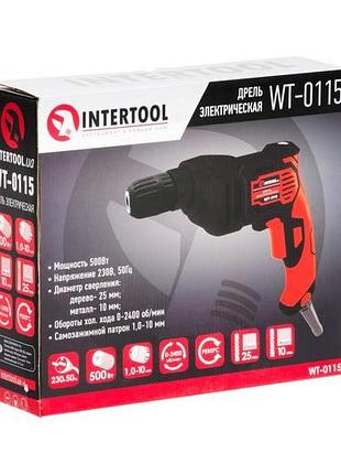 Дриль intertool 500 вт (wt-0115) 7
