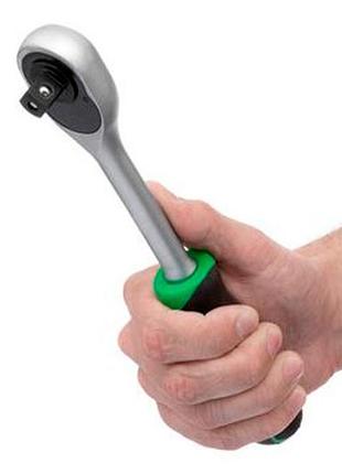 Набор инструмента intertool 1/2" 38 ед. зеленый (et-6038sp) 7