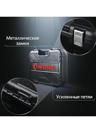 Набор инструмента intertool 1/4" 46 ед. storm (et-8046) 2