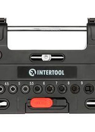 Набор инструмента intertool 1/4" 57 ед. storm (vt-3657) 2