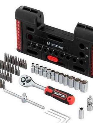 Набор инструмента intertool 1/4" 57 ед. storm (vt-3657) 4