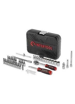 Набор инструмента intertool 1/4" 46 ед. storm (et-8046) 6