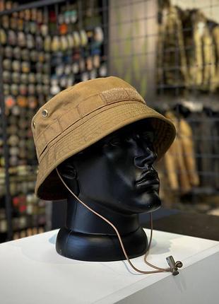 Тактическая военная панама койот система molle и велкро