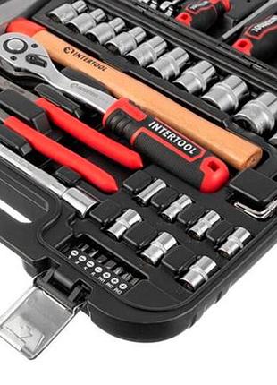 Набір інструменту intertool 1/2" 56 од. storm (et-8056) 4
