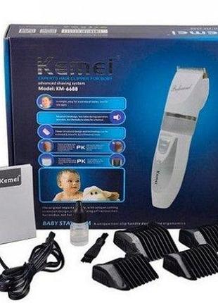 Машинка для стрижки kemei km 6688