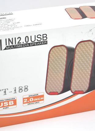 Комп'ютерні колонки ft-188 3