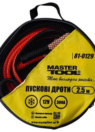 Провода пусковые mastertool 300 a x 3 м (81-0123) 4