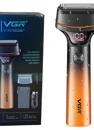Электробритва шейвер vgr v-382