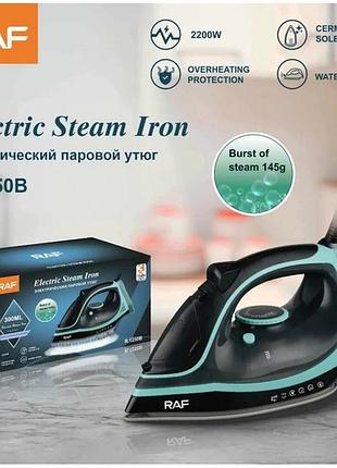 Праска парова raf r.1250b, 160 мл із керамічною підошвою