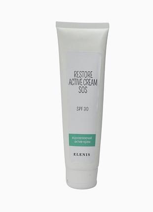 Відновлюючий крем після депіляції spf 30 elenis sos 100 мл