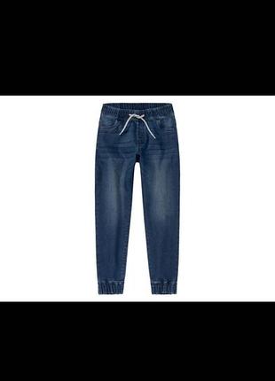 Джинсовые джоггеры демисезон для мальчика pepperts