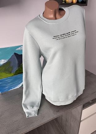 Батник женский голубого цвета (м)