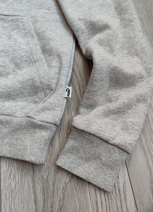Худі з капюшоном кофта puma на флісі 4