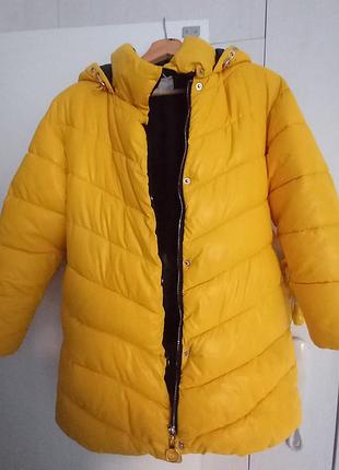 Куртка зимова дитяча, унісекс, 10-12 років