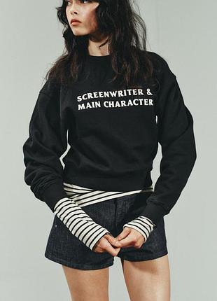 Вкорочений світшот zarа розмір s