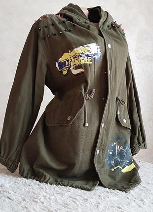 Парка джинс! нова!