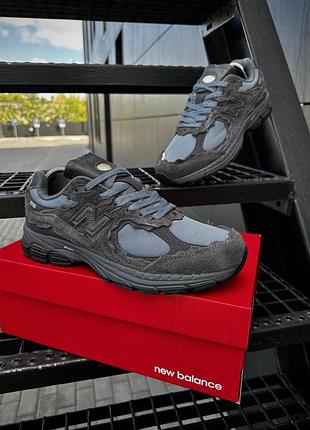 Кроссовки new balance 2002r (dark gray)