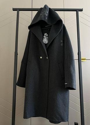 Пальто кашемир оверсайз