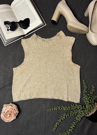 Жилетка жіноча xs-s бежева