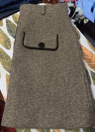 Спідниця твідова 4