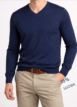 Светр пуловер бавовна шовк manor