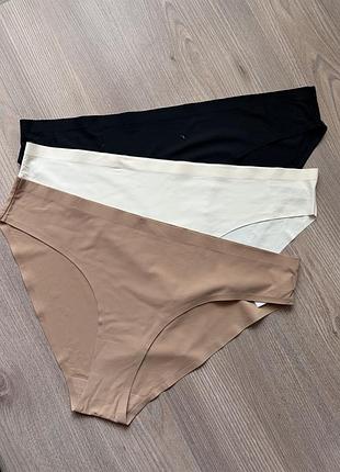 Безшовні трусики комплект 3 шт primark